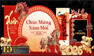Background Năm Mới - Phông Nền Tết (2)