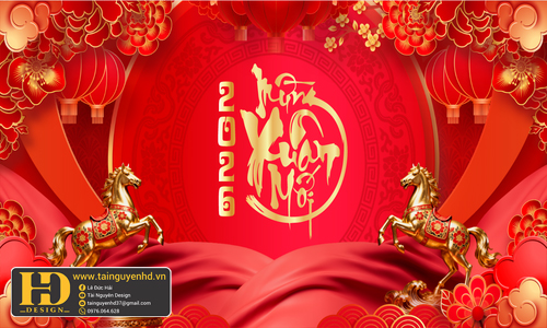 Background Năm Mới - Phông Nền Tết (48)
