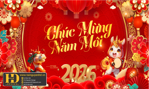 Background Năm Mới - Phông Nền Tết (7)