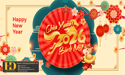 Background Năm Mới - Phông Nền Tết (9)