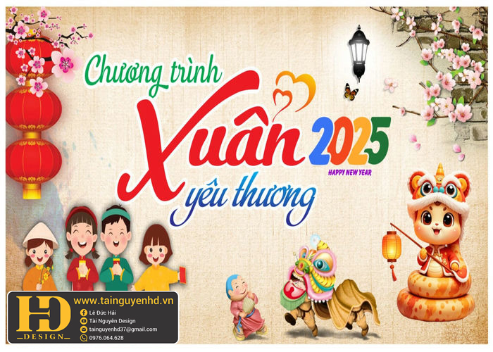 Background, Phông Nền Tết Năm Mới (52)