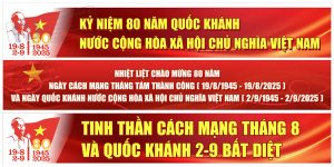 Băng Rôn Đại Lễ Quốc Khánh 2-9