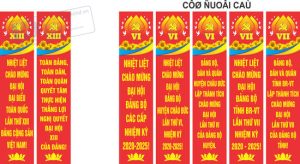 Băng Rôn - Khẩu Hiệu - Phướn Đại Hội (1)