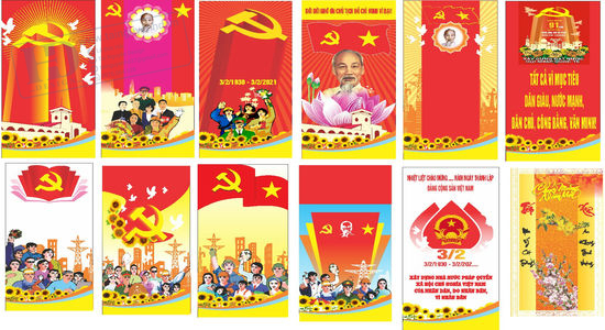 Băng Rôn - Khẩu Hiệu - Phướn Đại Hội (6)