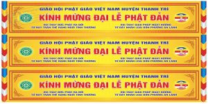 Băng Rôn, Phướn Đại Lễ Phật Đản, VeSak (2)
