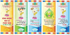 Băng Rôn, Phướn Đại Lễ Phật Đản, VeSak (3)
