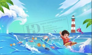 Banner Mùa Hè - Bãi Biển - Bơi Lội (2)