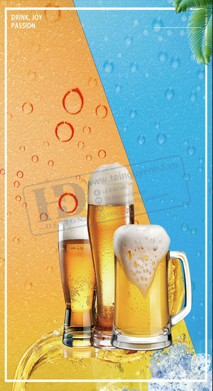 Banner, Poster Bia - Giải Khát (30)