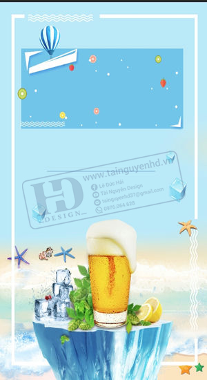 Banner, Poster Bia - Giải Khát (33)