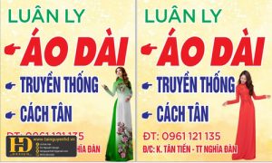 Biển Quảng Cáo Áo Dài Luân Ly