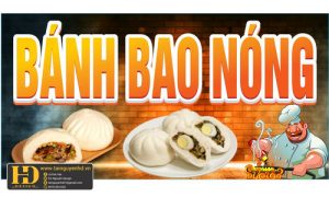 Biển Quảng Cáo Bánh Bao Nóng