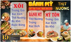 Biển Quảng Cáo Bánh Mỳ Đạt Quỳnh