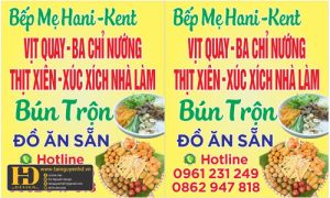 Biển Quảng Cáo Bếp Mẹ Hani