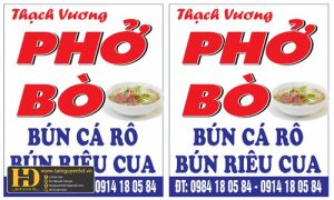 Biển Quảng Cáo Bún Phở