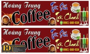 Biển Quảng Cáo Cà Phê Hoàng Trung