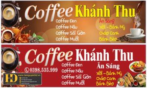 Biển Quảng Cáo Cà Phê Khánh Thu
