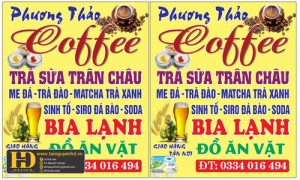 Biển Quảng Cáo Cà Phê -Trà Sữa Phương Thảo