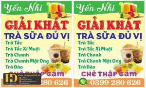 Biển Quảng Cáo Chè Yến Nhi