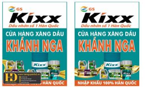 Biển Quảng Cáo Dầu Nhờn Kixx