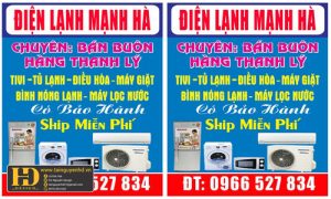 Biển Quảng Cáo Điện Lạnh