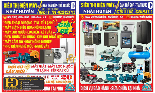 Biển Quảng Cáo Điện Máy Nhật Huyền