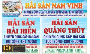 Biển Quảng Cáo Hải Sản Nam Vinh