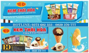Biển Quảng Cáo Kem Thái Hòa