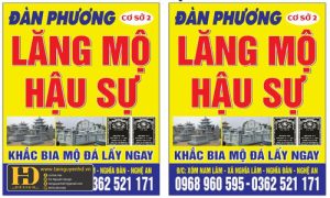 Biển Quảng Cáo Lăng Mộ