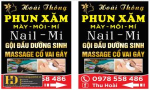 Biển Quảng Cáo - Nail Mi Hoài Thương