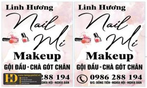Biển Quảng Cáo - Nail Mi Linh Hương