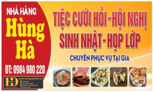Biển Quảng Cáo - Nhà Hàng Hùng Hà