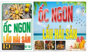 Biển Quảng Cáo Ốc Ngon