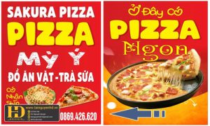 Biển Quảng Cáo Pizza Sakura