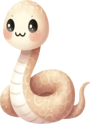 Chibi Rắn - Snake Cute PNG (26)