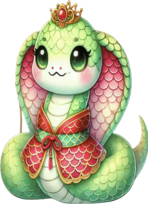 Chibi Rắn - Snake Cute PNG (32)