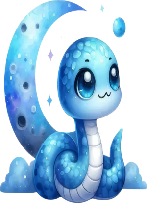 Chibi Rắn - Snake Cute PNG (46)