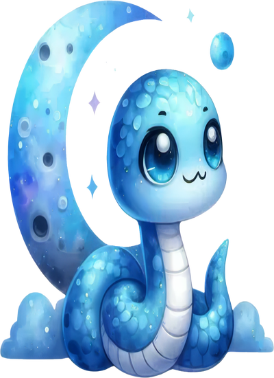 Chibi Rắn - Snake Cute PNG (46)