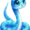 Chibi Rắn - Snake Cute PNG (49)