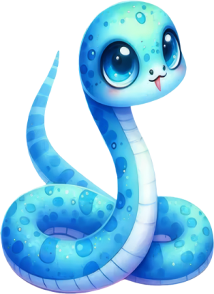 Chibi Rắn - Snake Cute PNG (49)