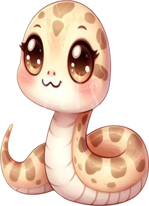 Chibi Rắn - Snake Cute PNG (65)