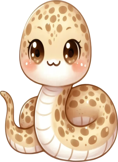 Chibi Rắn - Snake Cute PNG (66)