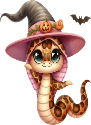 Chibi Rắn - Snake Cute PNG (70)