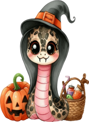 Chibi Rắn - Snake Cute PNG (72)