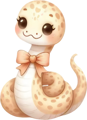Chibi Rắn - Snake Cute PNG (76)
