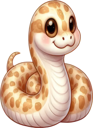 Chibi Rắn - Snake Cute PNG (85)