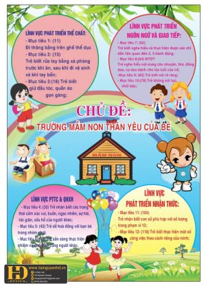 Chủ Đề Trường Mầm Non (24)