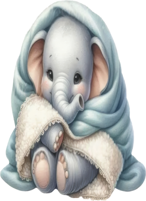 Chú Voi Con PNG (1)