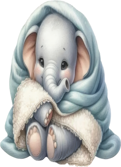 Chú Voi Con PNG (1)