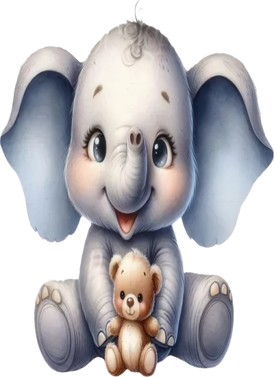 Chú Voi Con PNG (3)