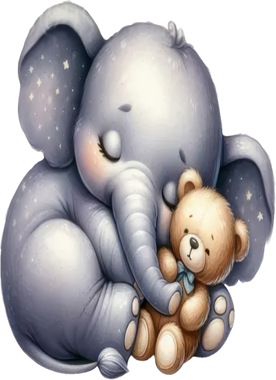 Chú Voi Con PNG (8)